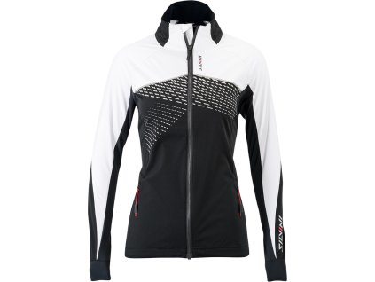 Dámská lehká funkèní bunda Serrone WJ1501 black-white (Velikost M)