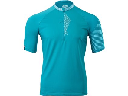 Pánský MTB dres Turano MD1613 ocean-turquoise (Velikost L)