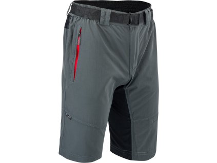 Pánské MTB kalhoty Rango MP1616 charcoal-red (Velikost L)