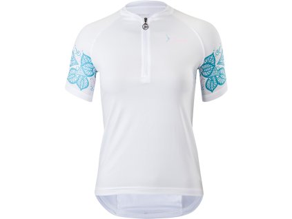 Dámský MTB dres Sabatini WD1625 white-lake (Velikost M)
