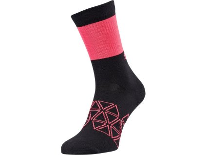 Vysoké cyklistické ponoky Bardiga UA1642 black-red (Velikost 39-41)
