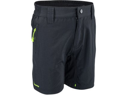 Dìtské MTB kalhoty ARVO CP1631 black-neon (Velikost 122-128)