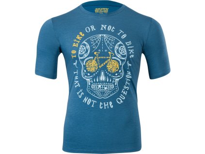 Pánský volný MTB dres Berici MD1614 blue-lake (Velikost M)