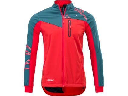 Pánská sportovní softshellová bunda Casino MJ1712 red-ocean (Velikost 4XL)
