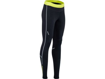 Dámské membránové elastické kalhoty Movenza WP1742 black-lime (Velikost XS)
