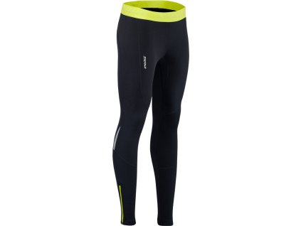 Dámské elastické kalhoty Rubenza WP1741 black-lime (Velikost XS)