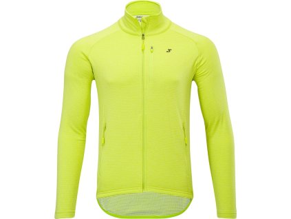 Pánská funkční mikina Ferrato MJ1710 lime-black (Velikost S)