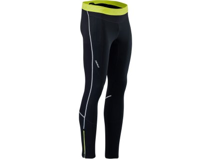 Pánské membránové elastické kalhoty Movenza MP1706 black-lime (Velikost M)