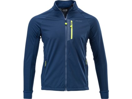 Pánská softshellová bunda Anteo MJ1743 navy-lime (Velikost S)