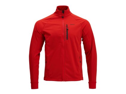 Pánská softshellová bunda Anteo MJ1743 red-black (Velikost M)