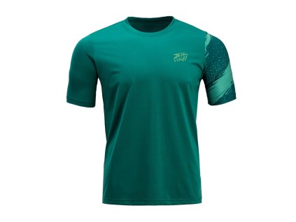 Pánský MTB dres Aldeno MD1800 olive-ocean (Velikost S)