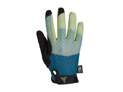 Dámské cyklistické rukavice Fiora WA1430 ocean-green (Velikost S)