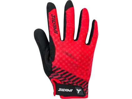 Dámské cyklistické rukavice Fiora WA1430 ruby-charcoal (Velikost M)