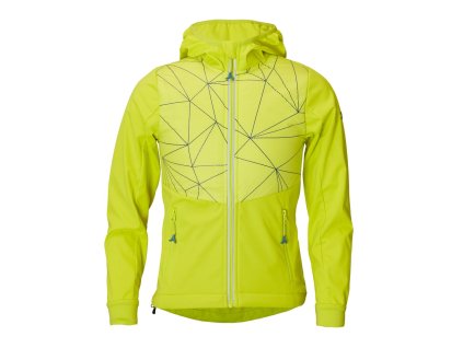 Dìtská softshell bunda Rognoza CJ1719 lime-ocean (Velikost 122-128)