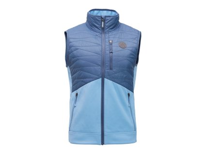Pánská zateplená vesta Grotte MJ1902 blue-navy (Velikost M)