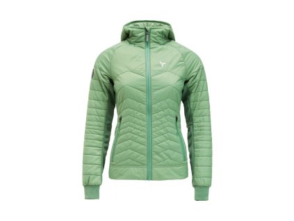 Dámská primaloft bunda Barolo WJ1904 forest-green (Velikost S)