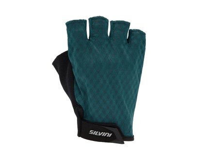 Pánské cyklistické rukavice ORSO MA1639 ocean-black (Velikost M)