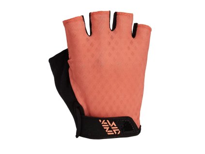 Dámské cyklistické rukavice Aspro WA1640 coral (Velikost S)