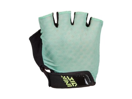 Dámské cyklistické rukavice Aspro WA1640 green-black (Velikost S)