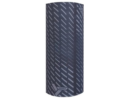 Jednovrstvý multifunkèní šátek Motivo UA1730 black-grey (Velikost one size)
