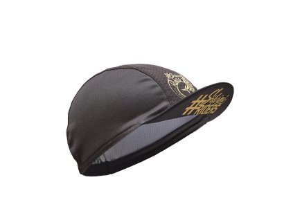 Cyklistická èepièka Cameri UA2269 black-gold (Velikost one size)