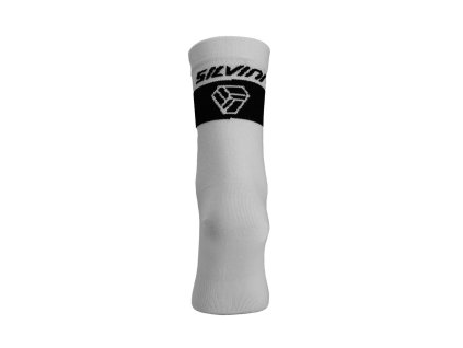 Vysoké cyklistické ponožky Bardiga UA1642 white (Velikost 39-41)