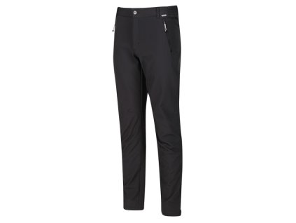 Pánské softshellové kalhoty GEO Softshell II RMJ117R tm. šedá (Velikost S)