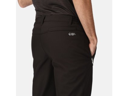Pánské softshellové kalhoty GEO Softshell II RMJ117R černá (Velikost S)