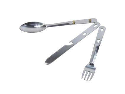 Kempingový příborový set Steel Cutlery Set RCE129 | RGT00926_6XE