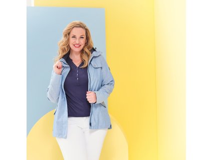 Dámská jarní outdoorová bunda Bertille RWW336 sv. modrá (Velikost 38, Barva sv. modrá)