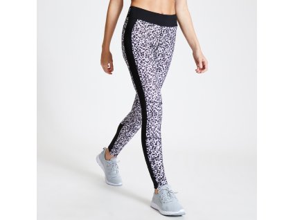 Dámské sportovní legíny Curvate Tight DWJ452 bílá/černá (Velikost 34)