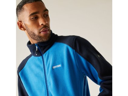 Pánská fleece mikina HEDMAN II RMA192 modrá | RGT01276_0L8