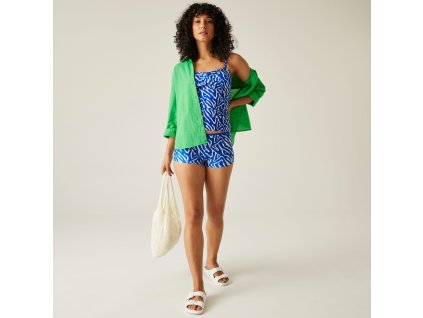Dámský spodní díl plavek Aceana Bikini Shorts RWM007 brightest blue (Velikost 38)