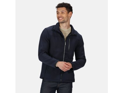Pánská softshell bunda CONLAN II RML196 tm. modrá | RGT01334_3FG