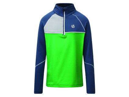 Dětská funkční mikina Formate Core Stretch DKL359 modrá/zelená | RGT01380_XT6