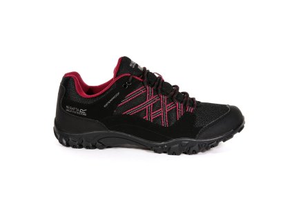 Nízké dámské outdoorové boty Lady Edgepoint RWF617 černá/růžová (Velikost 36)