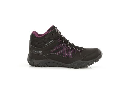 Dámské outdoorové boty Lady Edgepoint RWF622 černá/fialová (Velikost 37)