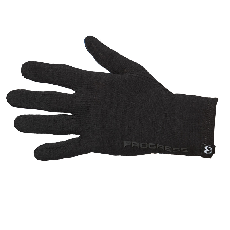 Progress MERINO GLOVES černá Velikost: XL/XXL