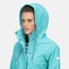 Dámská lehká jarní bunda Shell Bayarma RWW392 tyrkysová | RGT01661_0A0