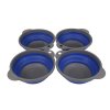 Sada skládacích misek TPR Folding Bowl S4 RCE252 modrá | RGT01802_15