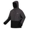 Pánská zimní outdoorová bunda Highton Stretch III RMP344 černá/šedá | RGT01840_5AG