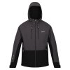 Pánská zimní outdoorová bunda Highton Stretch III RMP344 černá/šedá | RGT01840_5AG