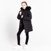 Dívčí zimní kabátek Girls Striking II Jkt DGP342 černá | RGT01846_800