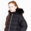Dívčí zimní kabátek Girls Striking II Jkt DGP342 černá | RGT01846_800