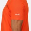 Pánské bavlněné triko Breezed III RMT273 oranžová | RGT01908_33L