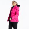 Dámská lyžařská bunda Glamorize IV DWP576 růžová | RGT02025_829