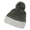 Dámská pletená zimní čepice Frosty Hat VIII RWC191 dark khaki | RGT02213_12M