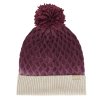Dámská pletená zimní čepice Frosty Hat VIII RWC191 dark red | RGT02213_DM1