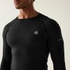 Pánské bezešvé termotriko In The Zone III L/S DMU416 black | RGT02230_800