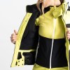 Dámská zimní lyžařská bunda Vitilised Jacket DWP565 yellow/black | RGT02247_XBP